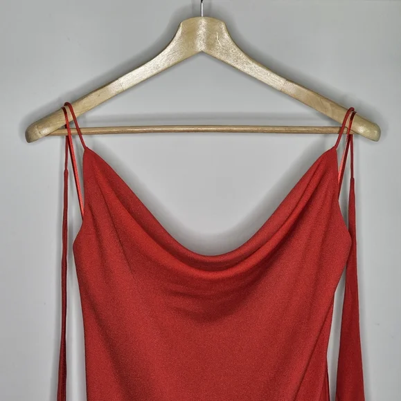 Cushnie x Target Red Strapless Slip Dress - Picture 8 of 14
